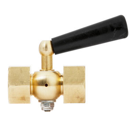 Трехходовой кран для неагрессивных жидкостей 